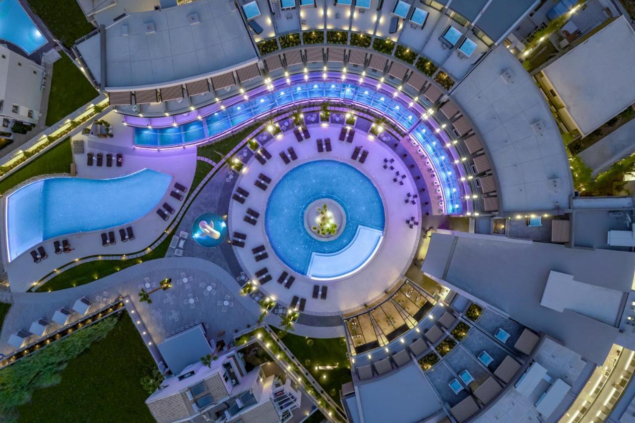Nautilux Rethymno By Mage Hotels 외부 사진 Aerial view of the hotel