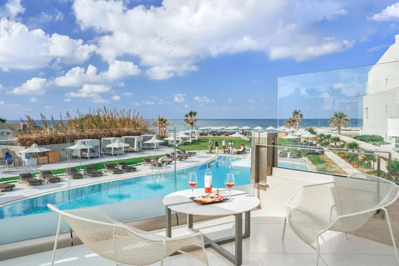 Nautilux Rethymno By Mage Hotels 외부 사진 The resort's pool